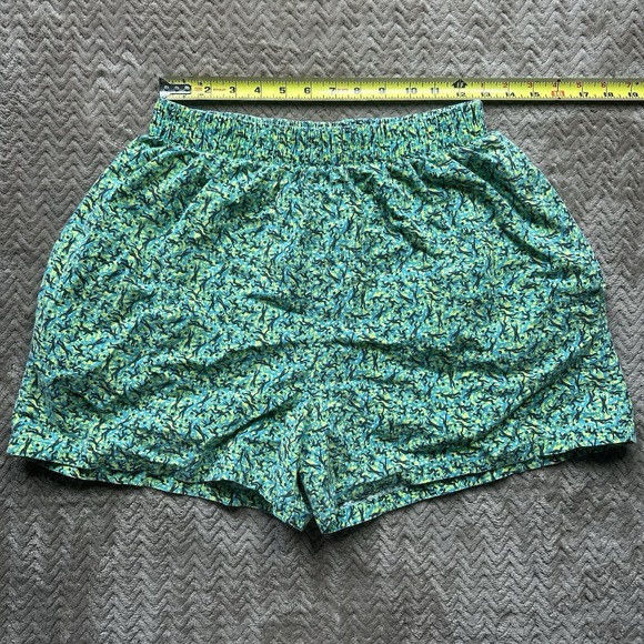 Pinwheel Pants - VTG 80s 90s Surfer Pinwheels Adult Large Shorts Cotton Unique Print Classic